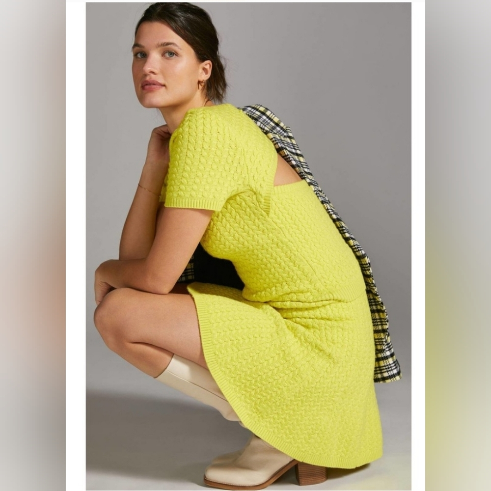Anthropologie Maeve 2 Piece Knit Set